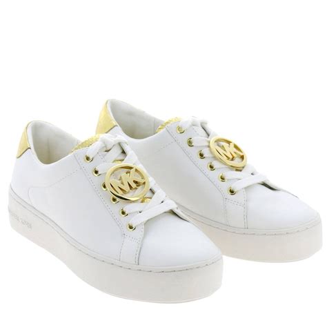 sneakers michael kors weiss|Michael Kors sneakers clearance.